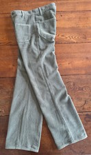 Reformation Jeans Moss Green Corduroy Alyssa High Rise Wide Leg Pants USA Sz 30