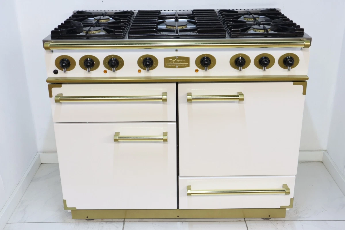 White and gold range cooker deals