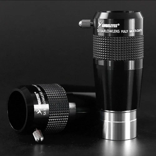 1.25" 5X Focal Extender Barrel Achromatic Barlow Lens Multi-Coated Telescope - Picture 10 of 10