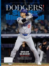 Sports Illustrated LA Dodgers 2024 World Series Championship Commemorative - Sho