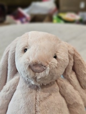 Jellycat Original Bashful Blush Bunny - Medium- Authentic - NWT