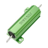50W 0.5-Ohm Hochlast Widerstand Leistungswiderstand KüHlköRper Lastwiderstand