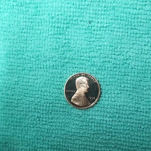 1998 S Proof Lincoln Wheat Cent Penny