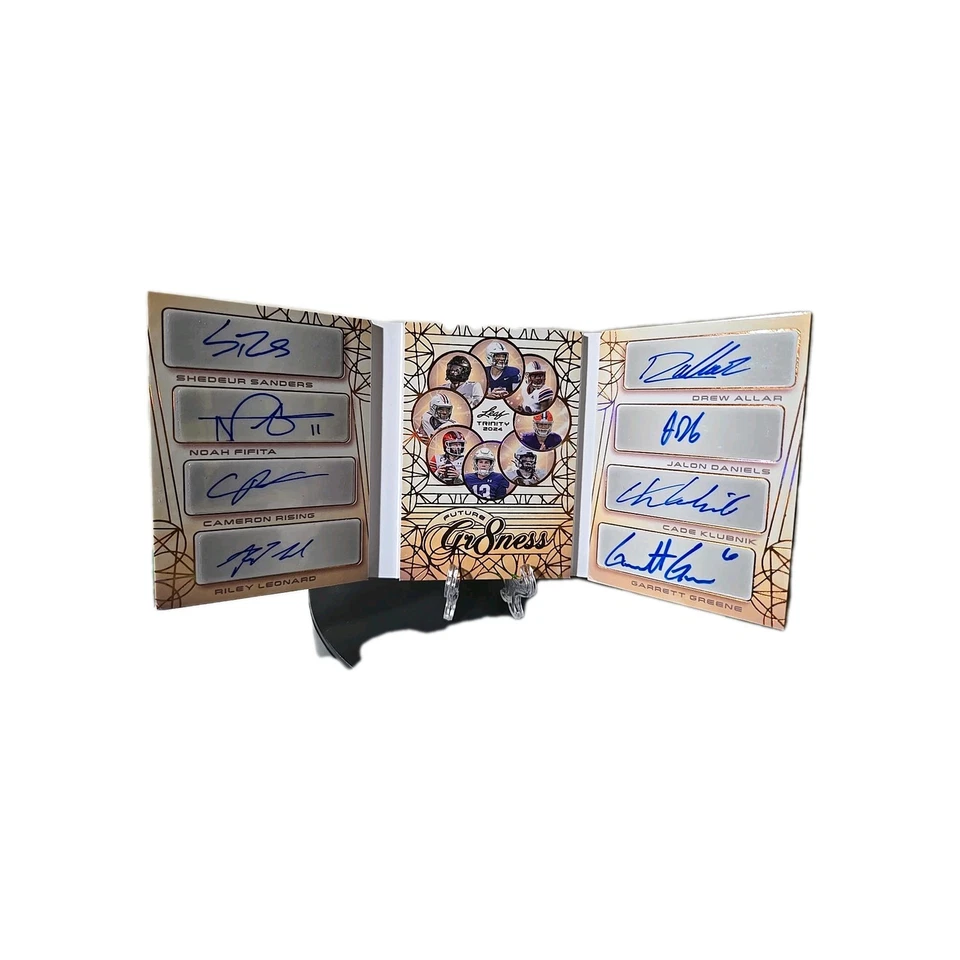 Future Gr8ness /25  Shedeur Sanders, Leonard, Klubnik, Daniels, Rising, & Others - Image 2 of 4