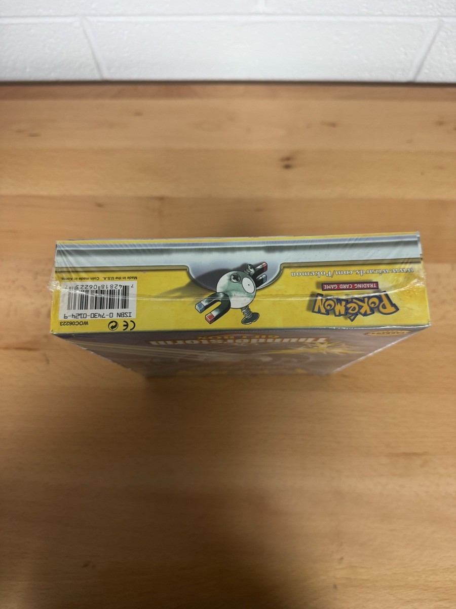 Extremely RARE Pokemon Thunderstorm Trading Card Game Gift Box