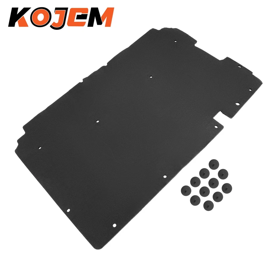 Almohadilla aislante capucha con clips KOJEM para 94-04 Chevy Sonoma S10 95-05 Jimmy Blazer Foto 2 de 4