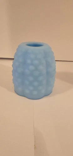 Fenton Satin Blue Fairy Lamp Top Shade Only