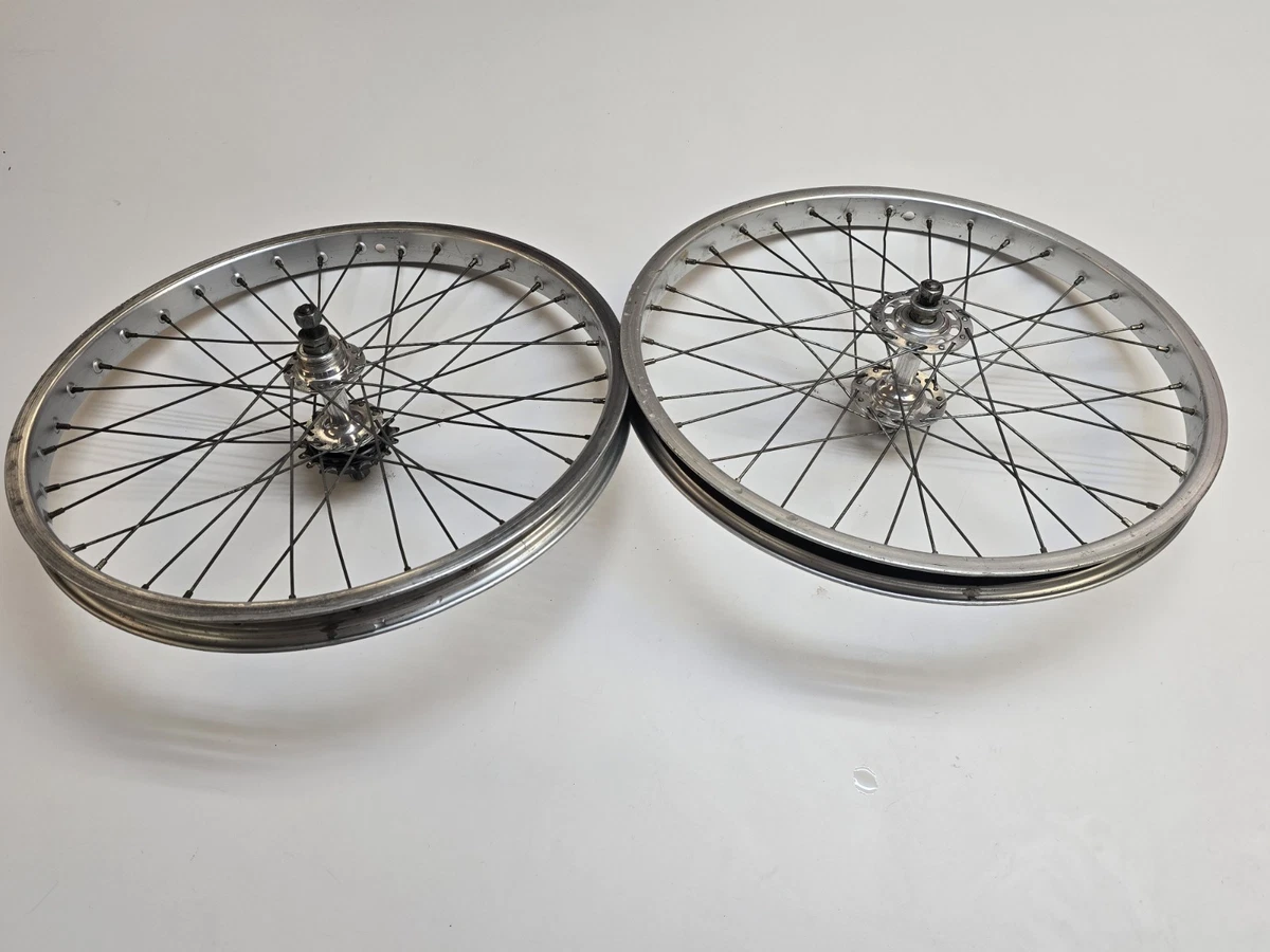 BMX Wheel Cover Disc Set pour roue 20, années 80, NEUF, NOS, vintage