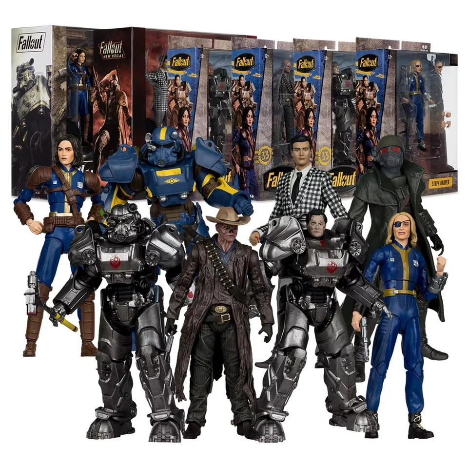 Figurines Fallout serie TV McFarlane Toys Lucy The Ghoul Hank Maximus Cooper - Photo 1/1