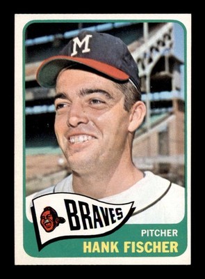 1965 Topps #585 Hank Fischer   NM/NM+ X3562110