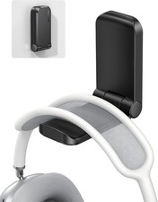 Headphone Stand, Sticky Headset Hanger - Adhesive Headphone Holder Hook Mount, H