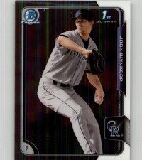2015 Bowman Draft Jack Wynkoop Chrome #95 Colorado Rockies