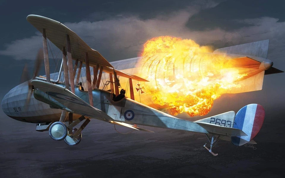 Airfix - 1/72 BE2c - Plastik-Modellbau - Maßstab:1: 72 — 第 3/4 张图片