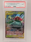 Pokemon 2019 PSA 9 Mint Sun & Moon Team Up Celebi & Venusaur GX 1/181 1