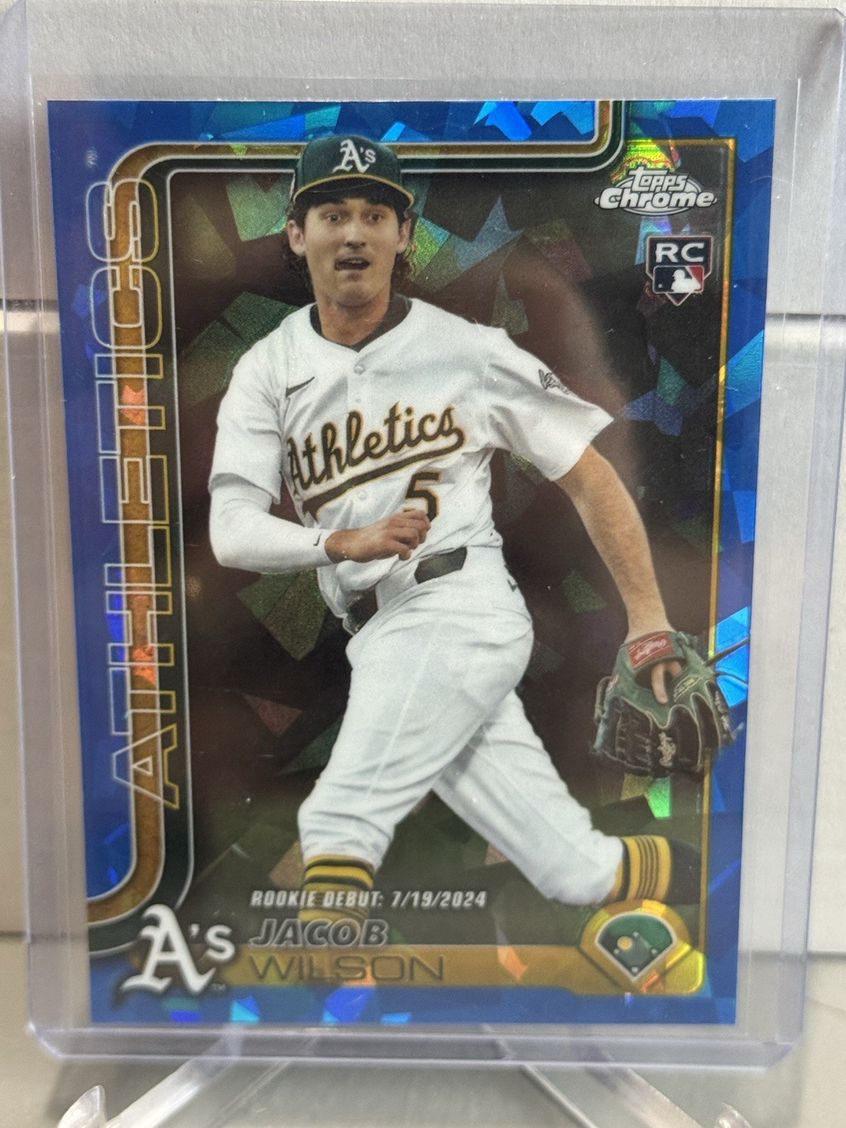 2025 Topps Chrome Update Sapphire #USC150 Jacob Wilson