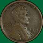 1918-D Lincoln Wheat Cent Very Fine VF Coin #38199