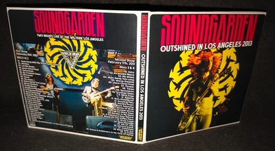 Soundgarden Los Angeles 2013 Gate Fold 4CD package NEW