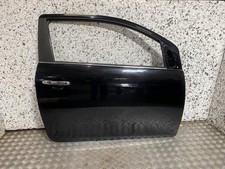14-22 PEUGEOT 108 3 DOOR HATCH DRIVER SIDE FRONT DOOR BLACK PAINT EXZ *SCRATCHED