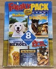 8-Movie Family Pack, Vol. 2 DVD, 2012, 2-Disc Set Great Value New Sealed