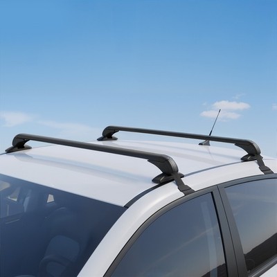 2x Universal Car Top Roof Rack Cross Bar 100cm Luggage Cargo Carrier Aluminum