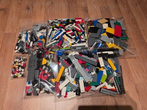 LEGO PLATTEN & GRUNDPLATTEN KONVOLUT - ÜBER 1 KG - GUT GEBRAUCHT