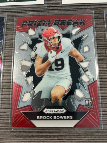 5 Brock Bowers Rookie Cards Las Vegas Raiders Georgia Bulldogs Panini/Score - Picture 5 of 12