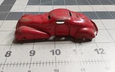 Wyandotte Pressed Steel  Red 2 Door Coupe Car 1930s