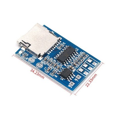 TF Card MP3 Decoder Board 2W Amplifier Module GPD2846A for   *kk