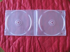 33 Clear Soft Plastic 2-DVD cases with Outer Sleeve