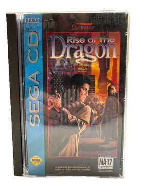 Rise of the Dragon (Sega CD) Disc And Manual Only | eBay