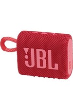 JBL Go 3, Wireless Ultra Portable Bluetooth Speaker, 4.2 W RED