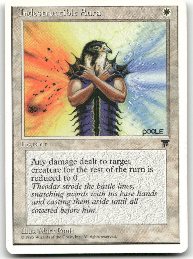 Indestructible Aura (LP) Chronicles CHR Magic MTG