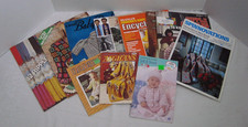 Crochet  Knit Pattern Books / Booklets  Lot of 11