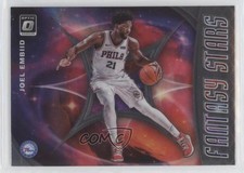 2019-20 Panini Donruss Optic Fantasy Stars Joel Embiid #3 0b5