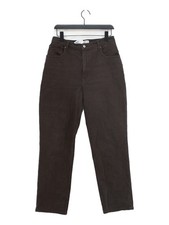 Abercrombie & Fitch Women's Jeans W 30 in Brown Cotton with Elastane Straight