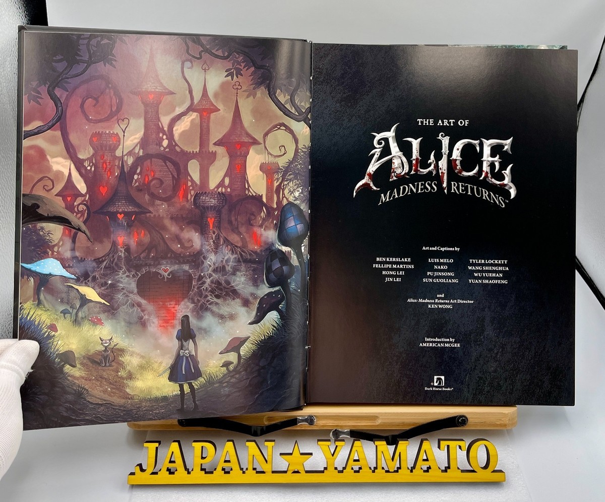 The Art Of Alice Madness Returns Hardcover Book English 1st First