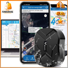 GPS Tracker 4G LTE Auto 10000mAh Echtzeit-Ortung Wasserdicht Magnet 80 Tage