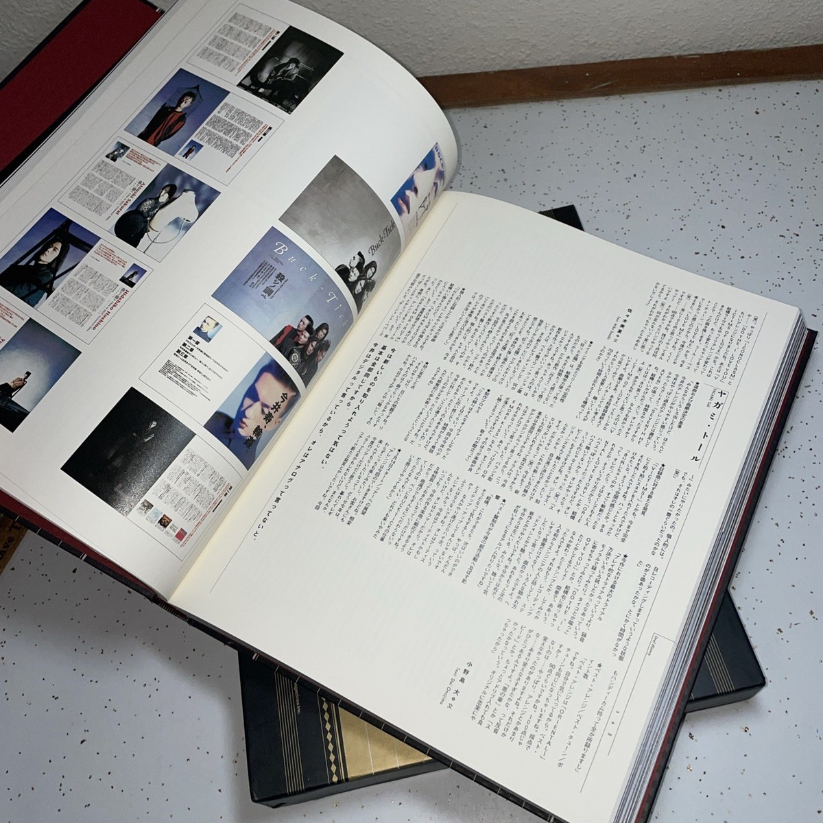 【BUCK-TICK】oral history 2005 BUCK TICK 20th ANNIVERSARY SPECIAL BOOK Oral History