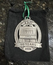 Publix 2020 Ornament Celebrating 90 Years w/Sleeve (Has Some Weight To It)