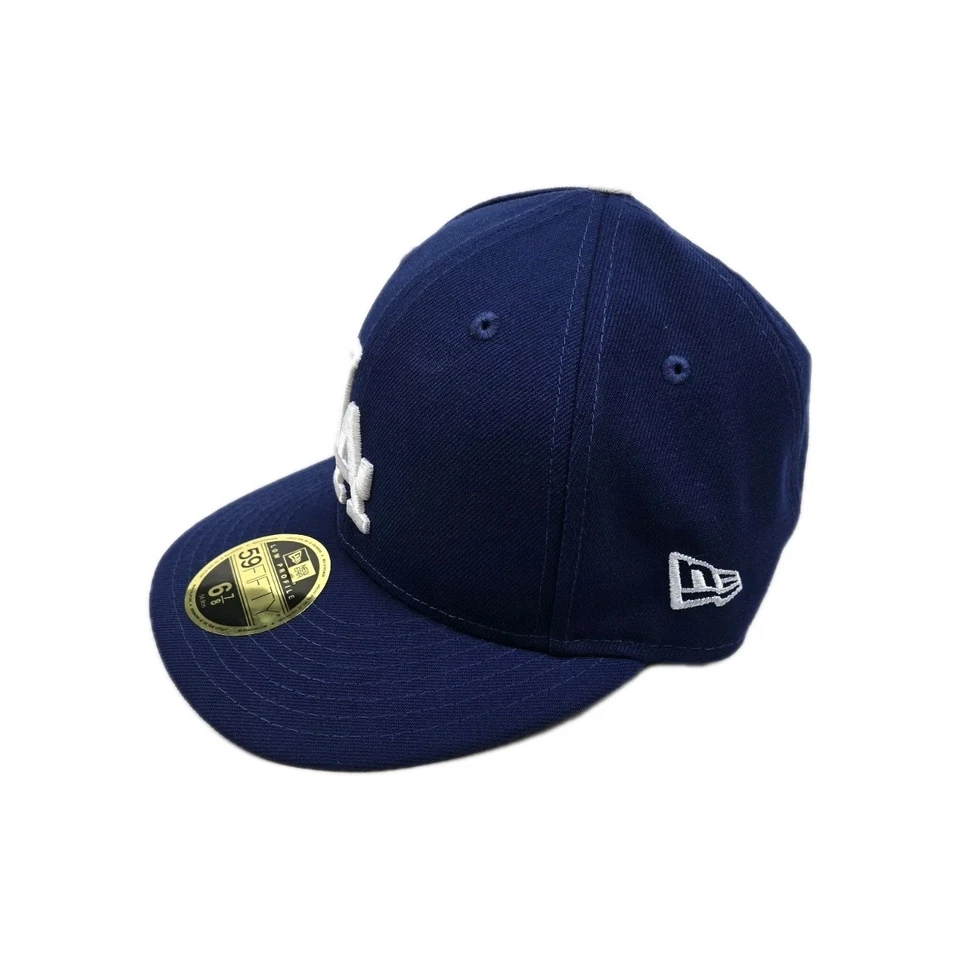 LA Dodgers MLB New Era 2024  World Series Patch 59fifty Fitted Hat Size 6 7/8 - Image 4 of 4