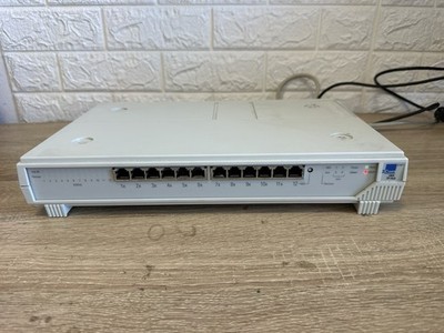 3Com LinkBuilder FMS TP Hub 3C16271 12-Port Ethernet Vintage Retro Netzwerk