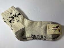 100 Organic Wool Socks Thermal Chalk 37-39 Mongolia