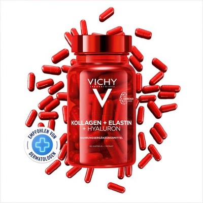 Vichy Kollagen Nahrungsergänzungsmittel, 60 Kapseln, PZN 20022713