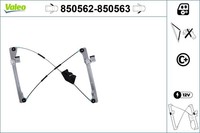 Fensterheber Vorne Rechts Valeo 850563 FÜR VW Scheibenheber Fenstermechanismus