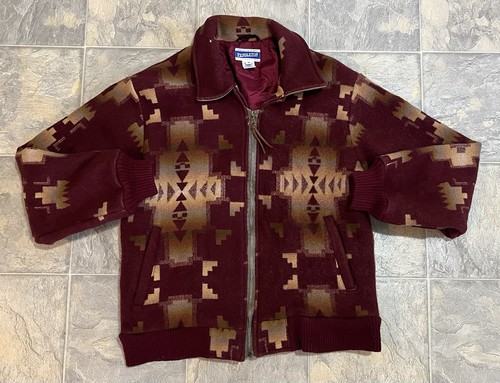 Vintage Women’s Pendleton Knockabouts Southwestern Aztec Womens Jacket Medium
