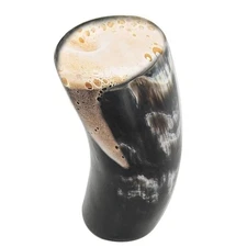 Medieval Renaissance Buffalo Viking Celebration Dining Hall Drinking Horn Mug