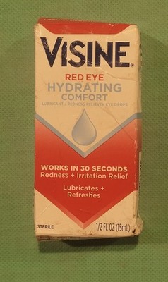 VISINE RED EYE HYDRATING COMFORT EYE DROPS 15ML