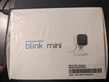 Blink Mini Indoor Plug-in Live HD Smart Surveillance Camera BCM00300U,New in Box