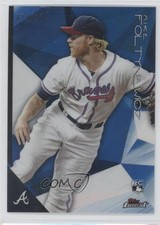 2015 Topps Finest Blue Refractor 71/150 Mike Foltynewicz #4 1s8
