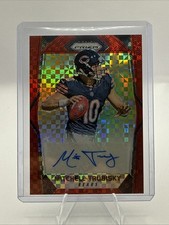 2017 Panini Prizm Football Mitchell Trubisky Red Auto /49
